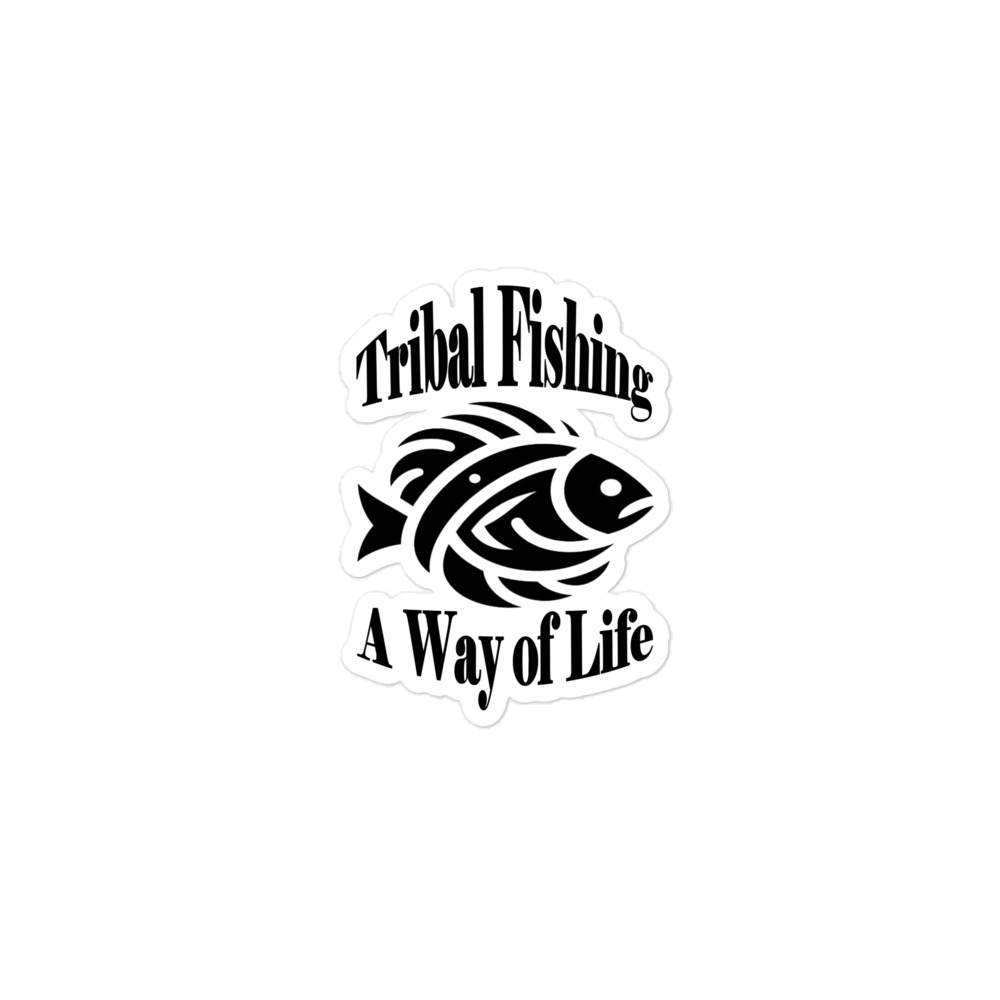Autocollants découpés sur mesure Tribal Fishing – Image 2
