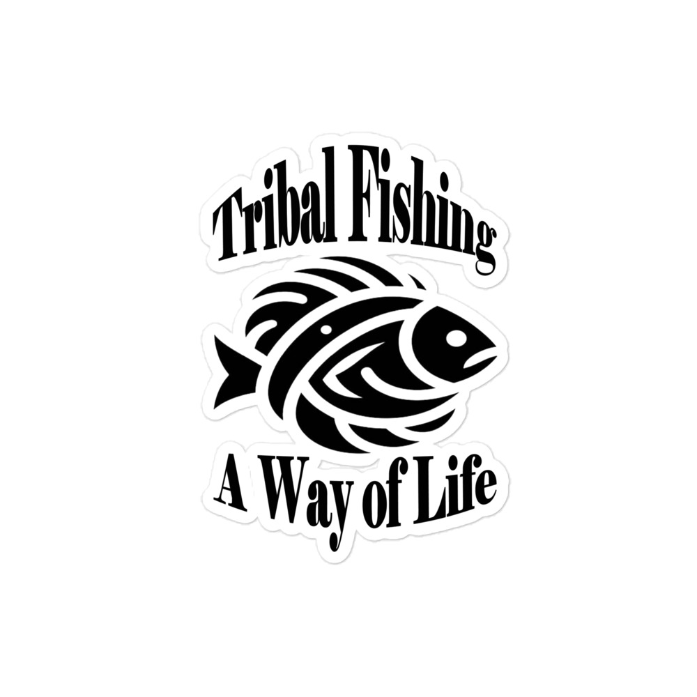 Autocollants découpés sur mesure Tribal Fishing – Image 3