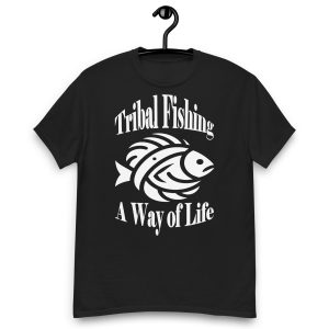 T-shirt classique unisexe TribalFishing white