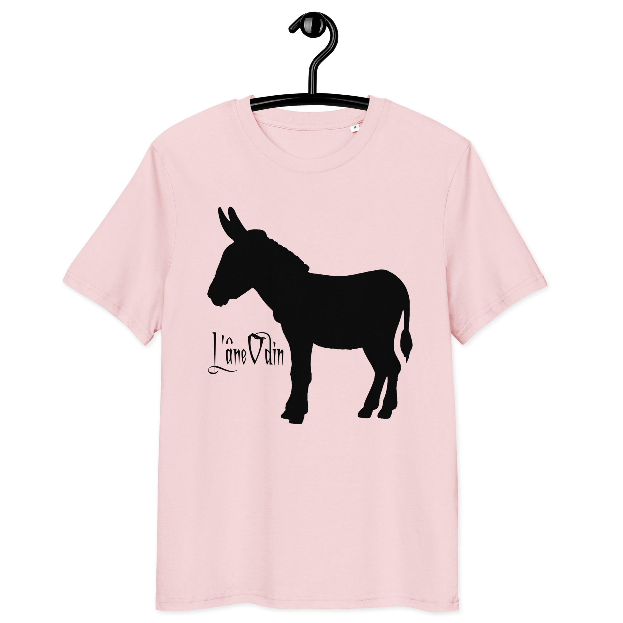 T-shirt unisexe en coton biologique Âne black – Image 17