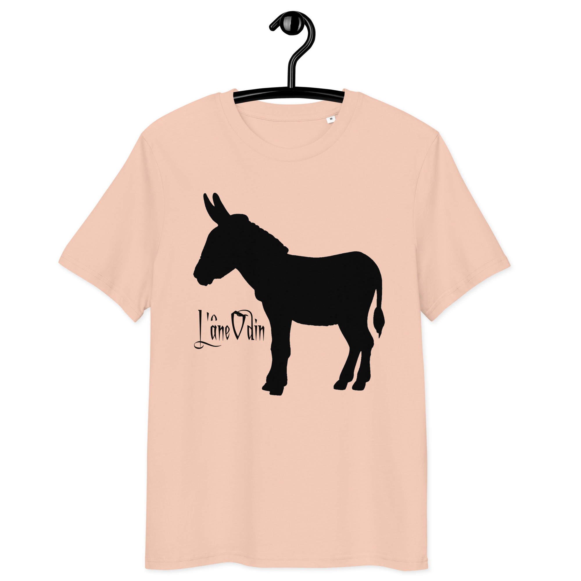 T-shirt unisexe en coton biologique Âne black – Image 15