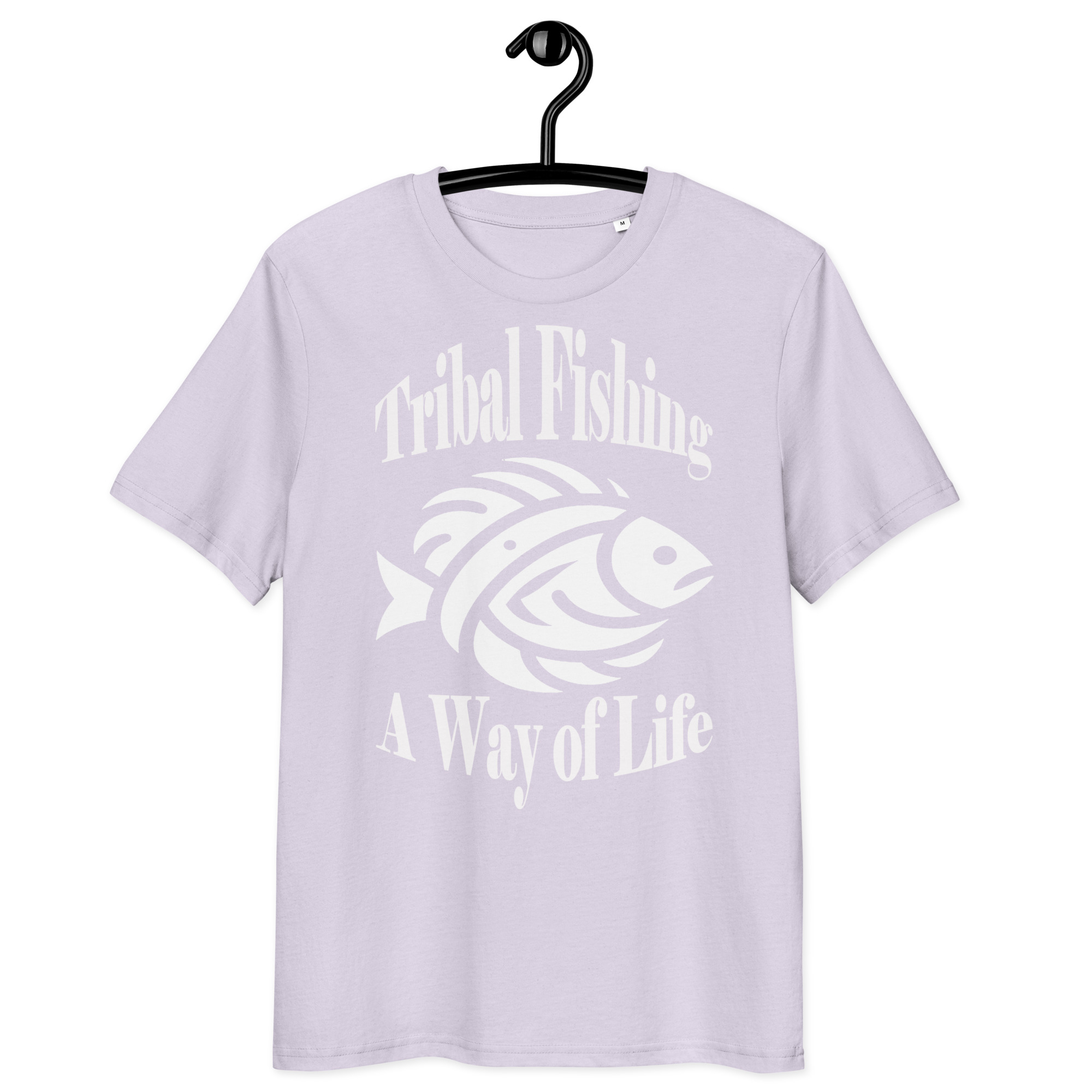 T-shirt unisexe en coton biologique Tribal Fishing white – Image 27