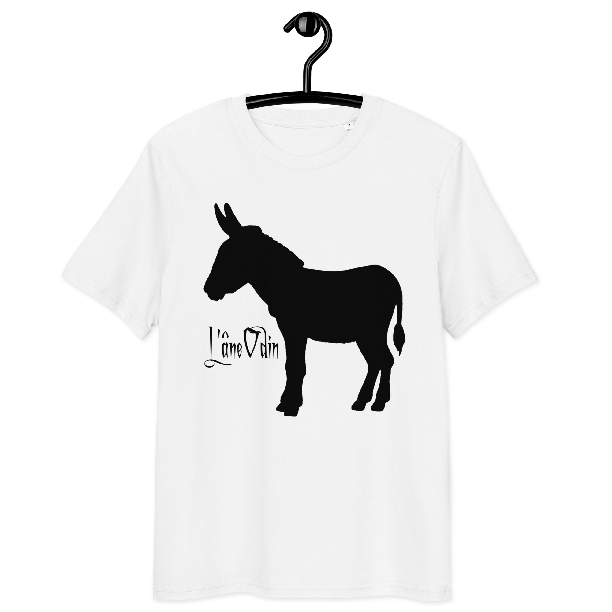 T-shirt unisexe en coton biologique Âne black – Image 21