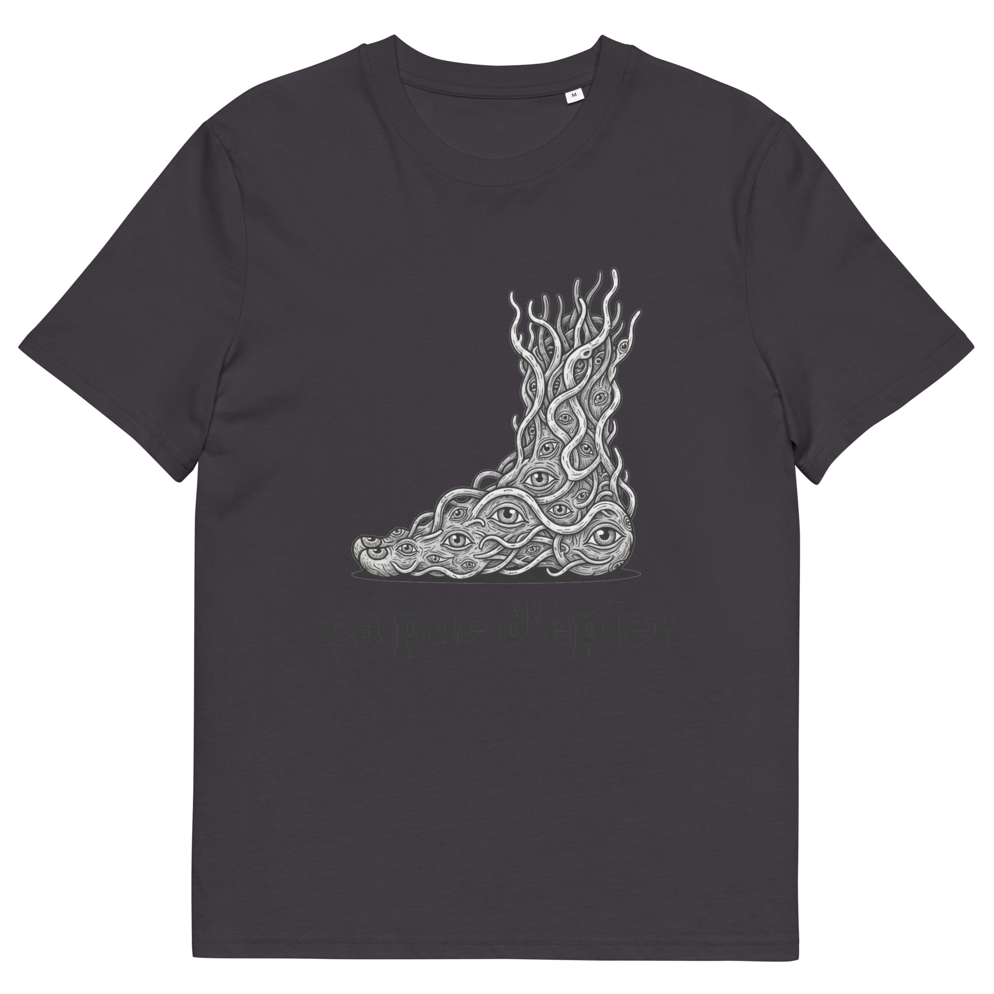 Unisex organic cotton t-shirt Despieds colorés – Image 11