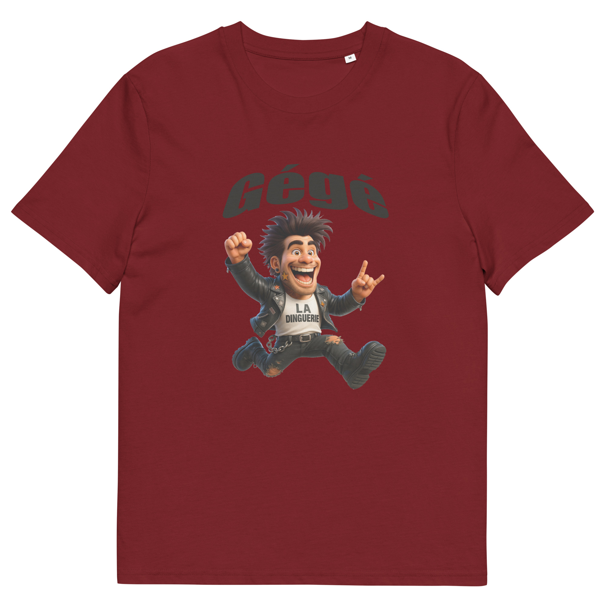 Unisex organic cotton t-shirt Gégé coloré – Image 11