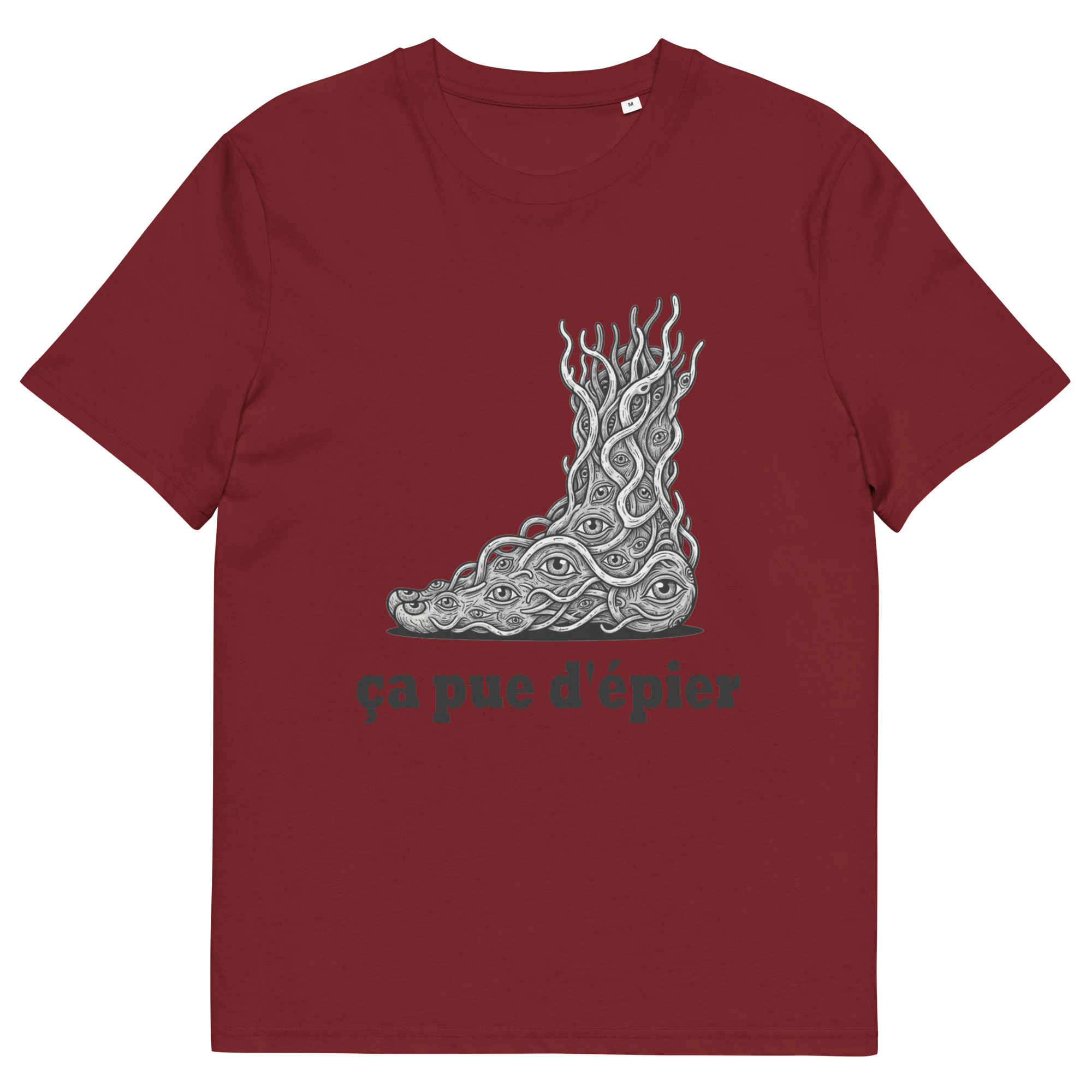 Unisex organic cotton t-shirt Despieds colorés – Image 8