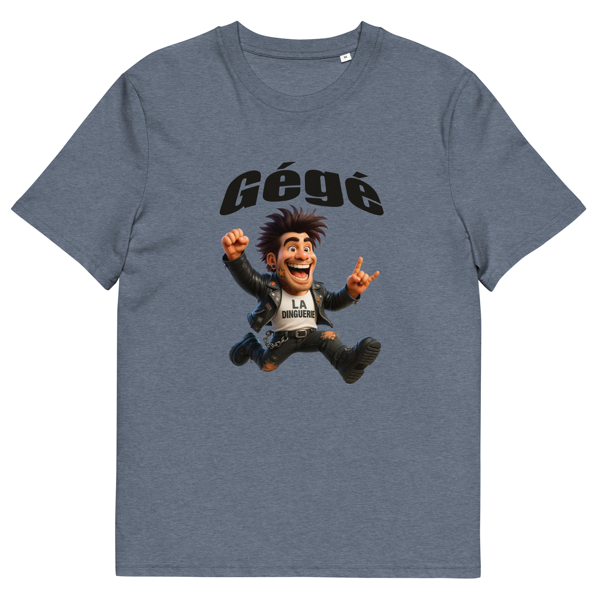Unisex organic cotton t-shirt Gégé coloré – Image 7