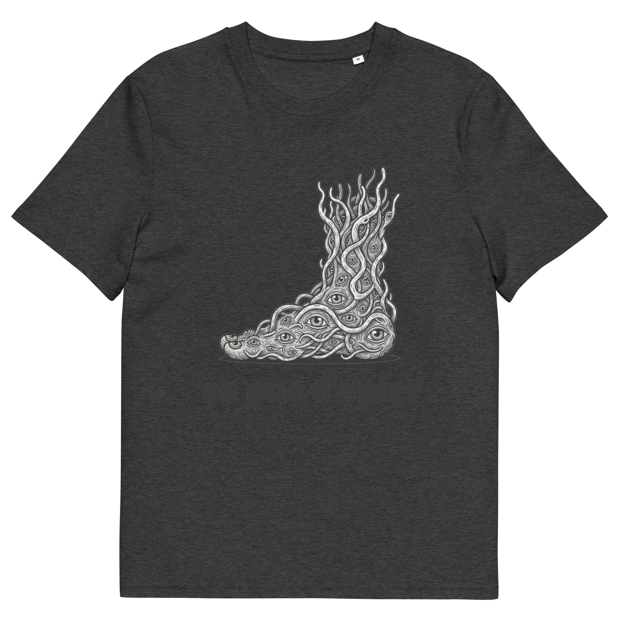 Unisex organic cotton t-shirt Despieds colorés – Image 5