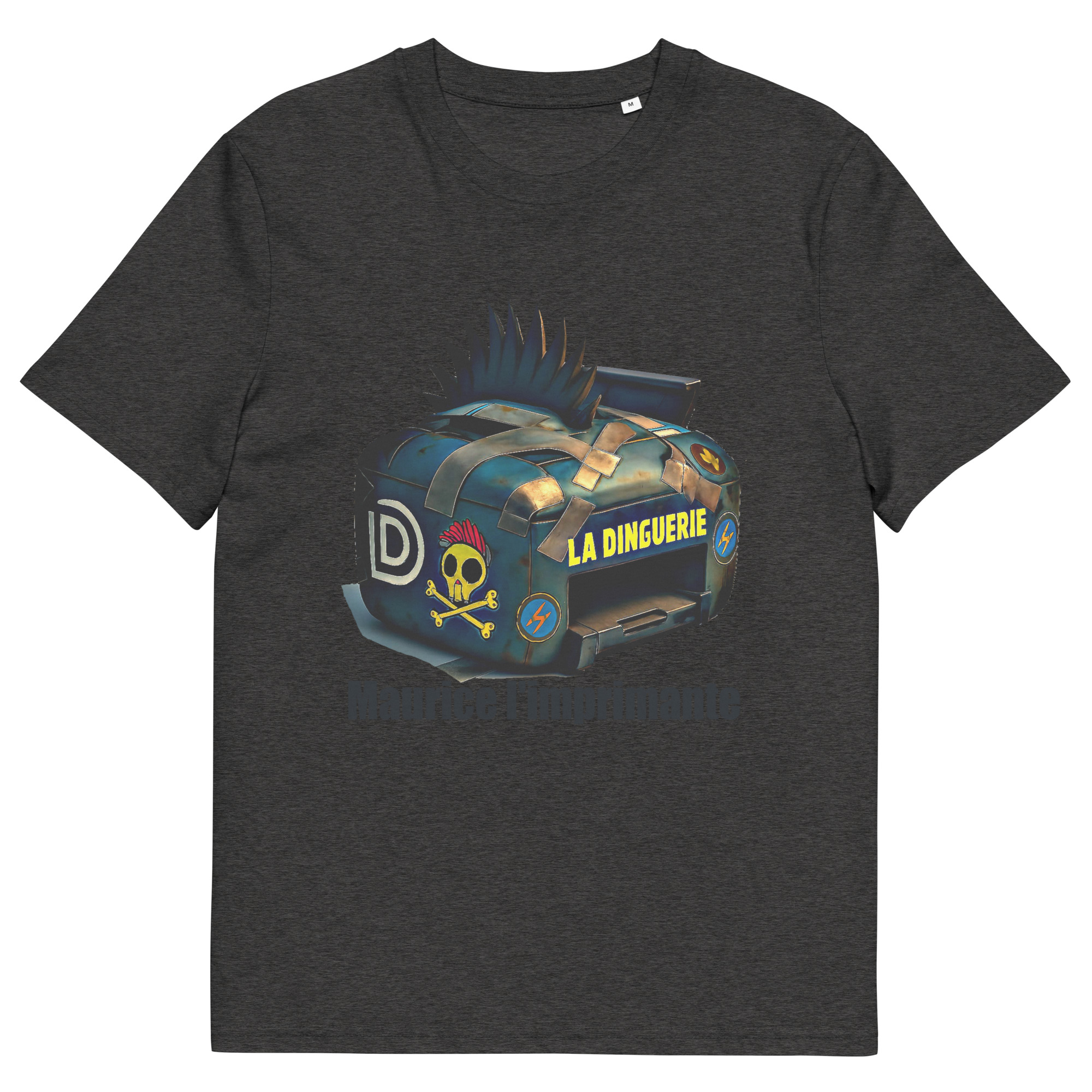 Unisex organic cotton t-shirt Maurice l'imprimante – Image 5