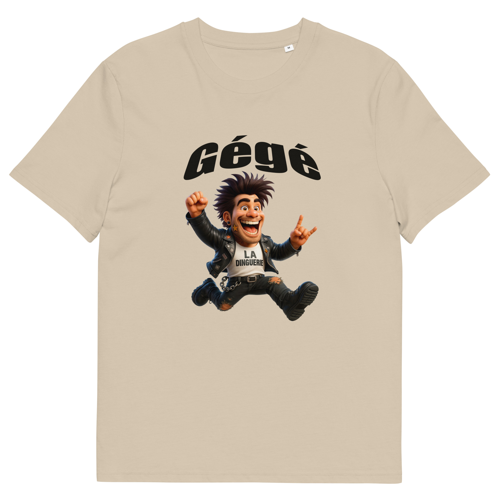 Unisex organic cotton t-shirt Gégé coloré – Image 9