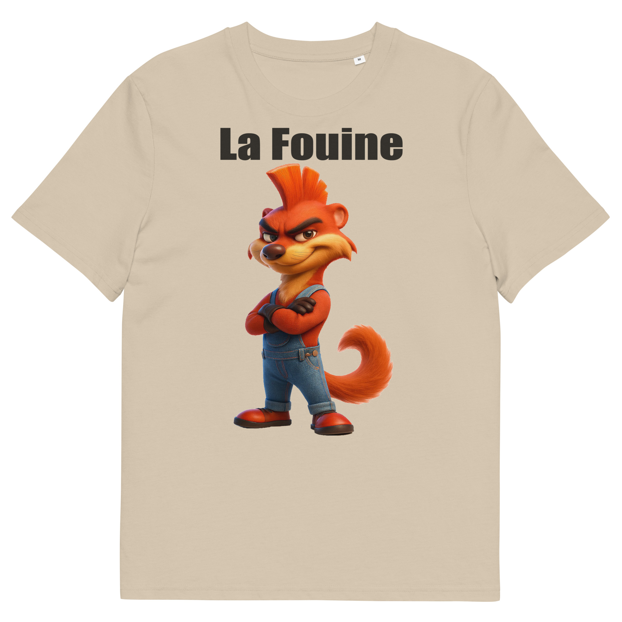 T-shirt unisexe en coton biologique Lafouine – Image 19