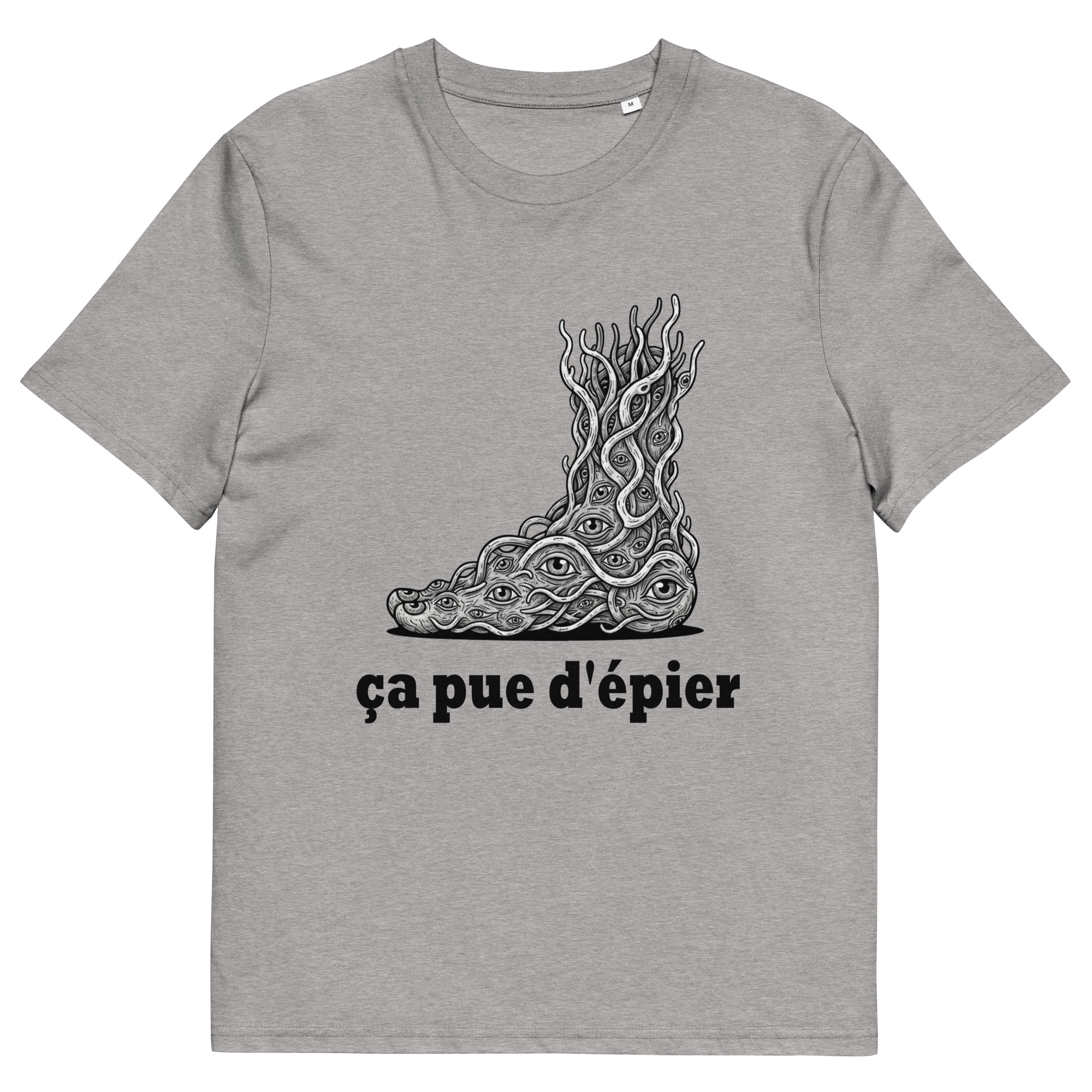 Unisex organic cotton t-shirt Despieds colorés – Image 23