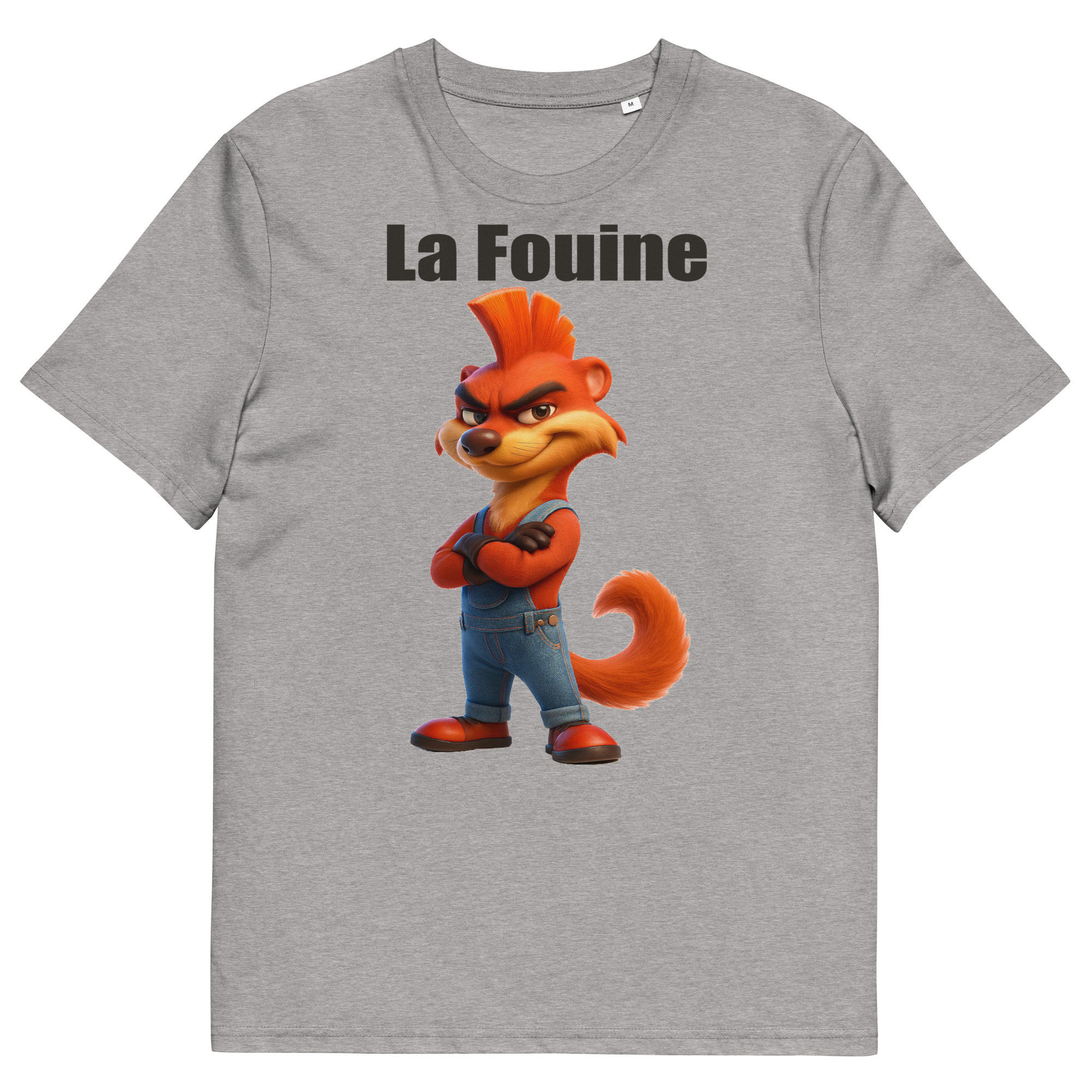 T-shirt unisexe en coton biologique Lafouine – Image 17