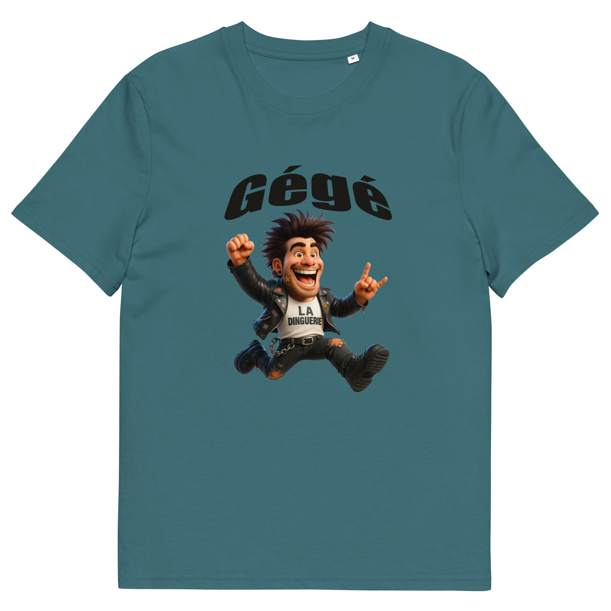 Unisex organic cotton t-shirt Gégé coloré – Image 5