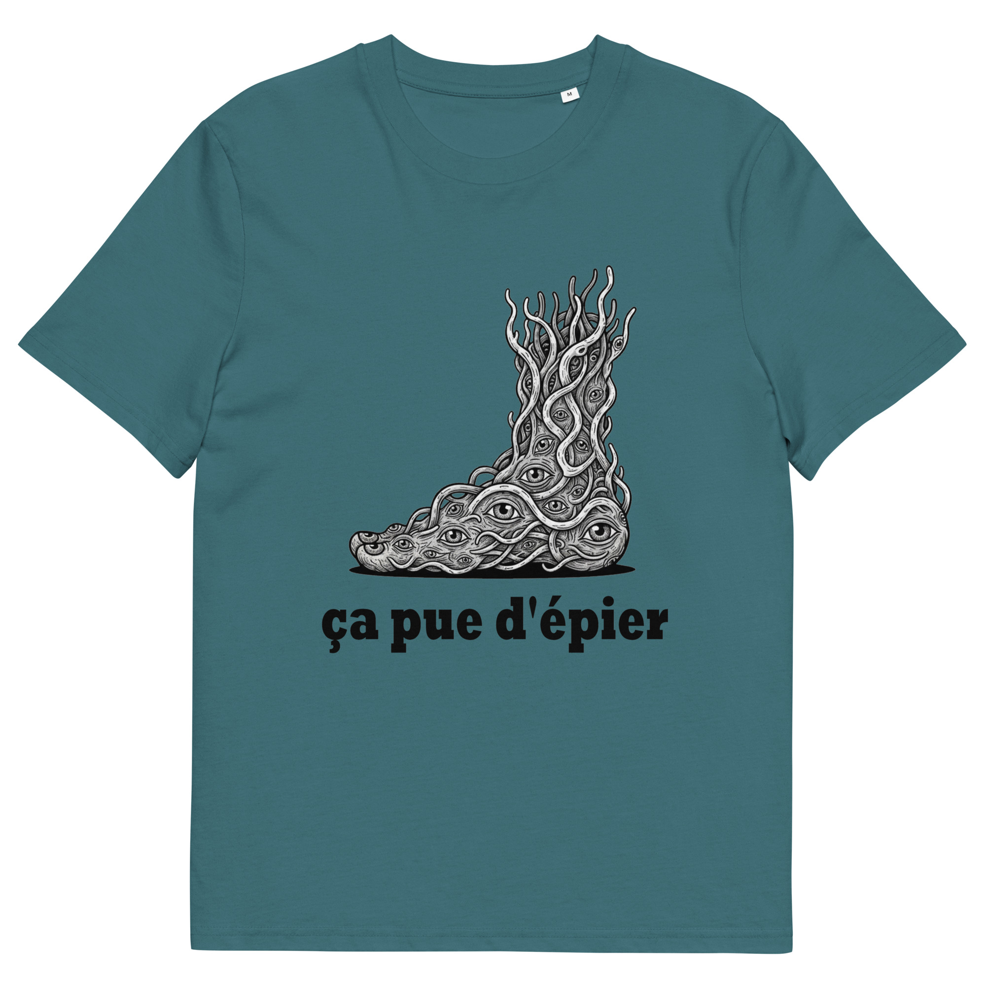 Unisex organic cotton t-shirt Despieds colorés – Image 17