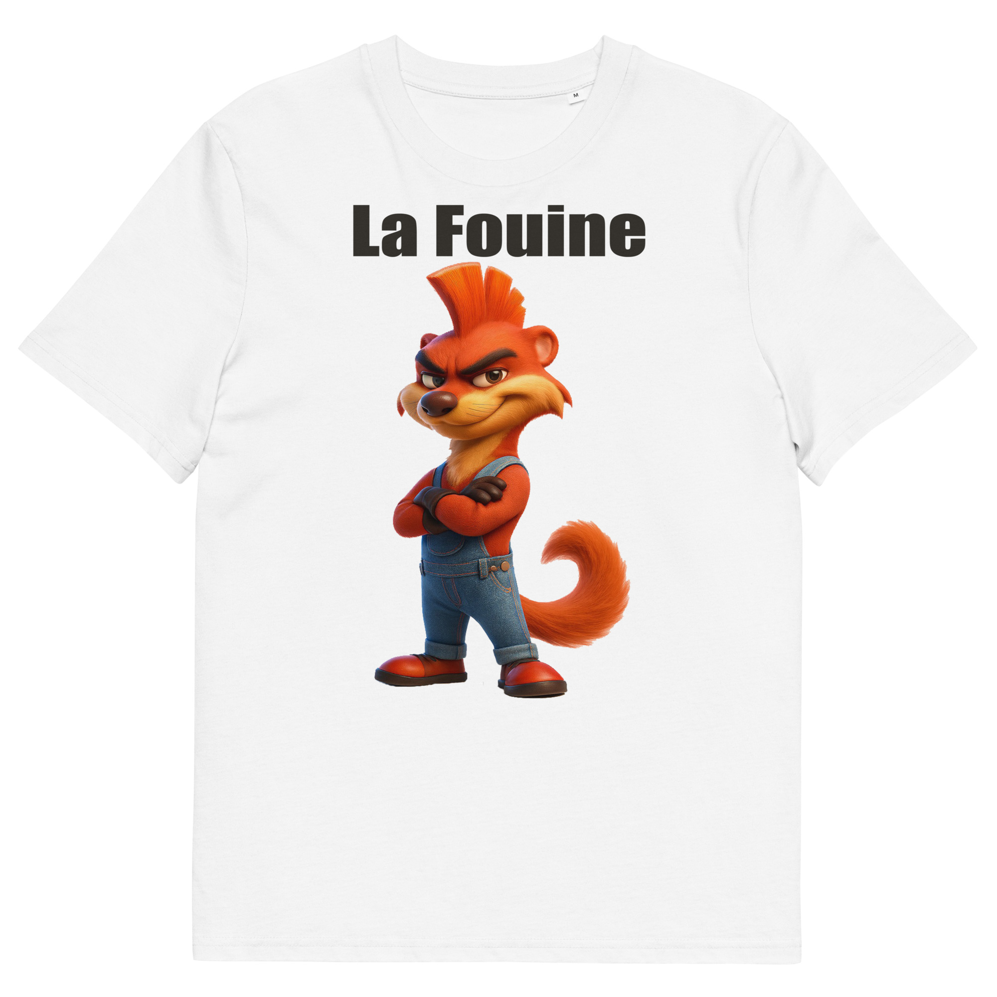 T-shirt unisexe en coton biologique Lafouine