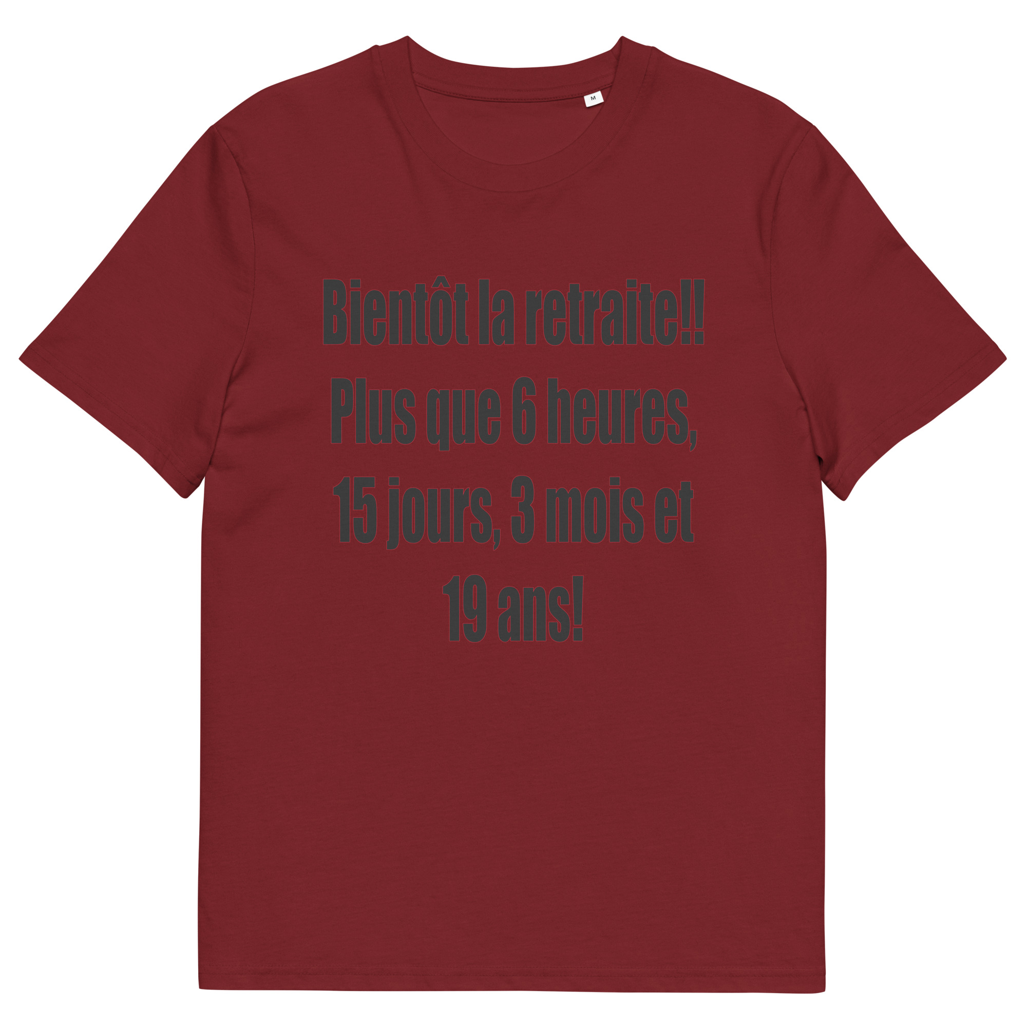 T-shirt BIO retraite – Image 7
