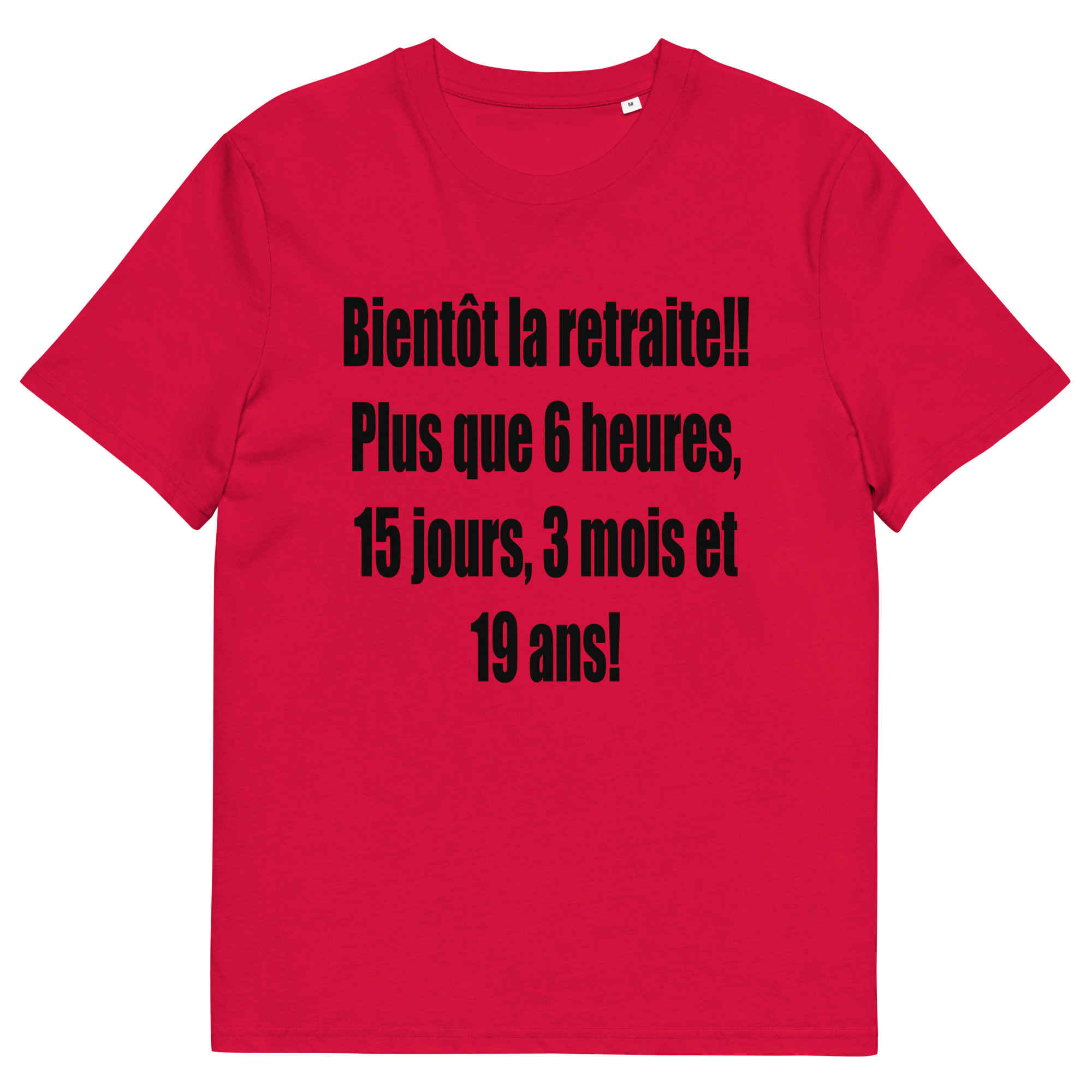T-shirt BIO retraite – Image 11